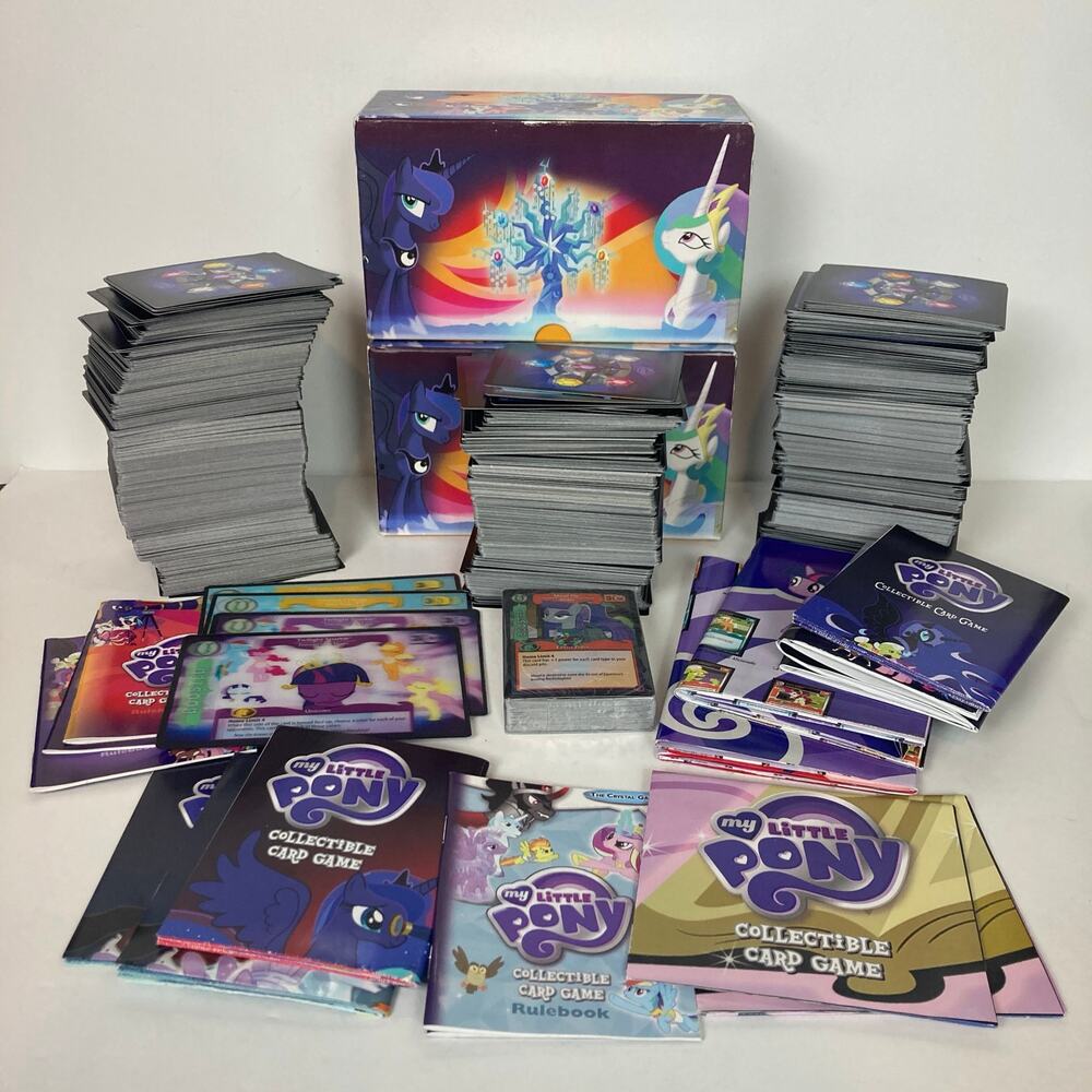 HUGE MLP My Little Pony Enterplay CCG Cards 6 lb Bulk Trading Card Lot